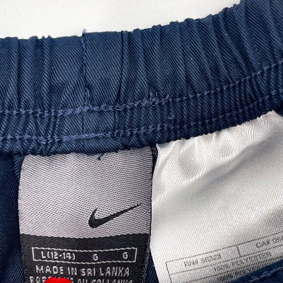 Vintage Nike Andre Agassi 1990 Challenge Court Tennis Shorts 7" Nylon Navy Blue - Picture 4 of 5